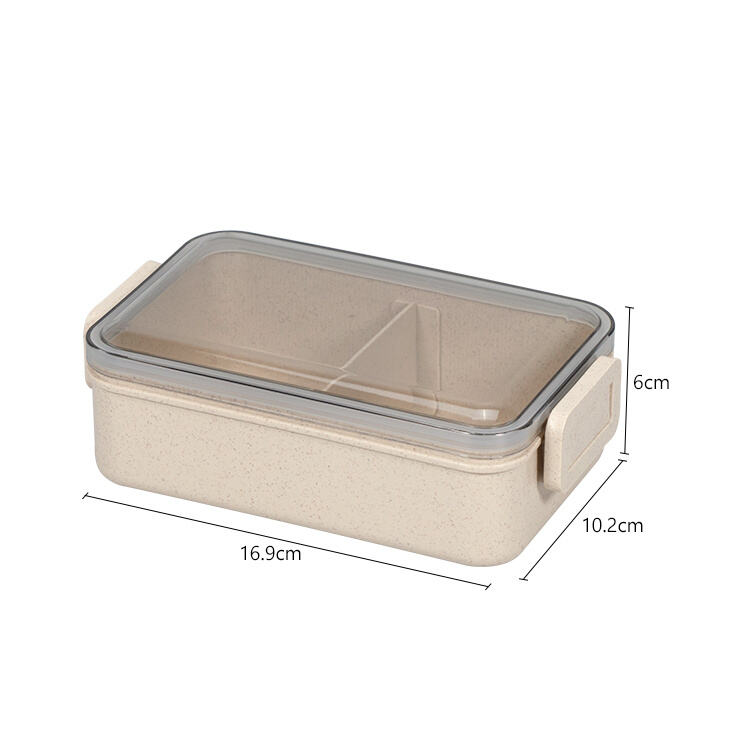 Slipp en gångsbruksförpackningar med återanvändbara plast lunchkitar