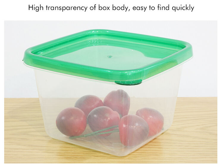 ITEM NO.008 Factory 380ml Microwave Safe Eco Friendly Round Airtight Plastic Food Crisper Storage Container for Home Kitchen Organization factory