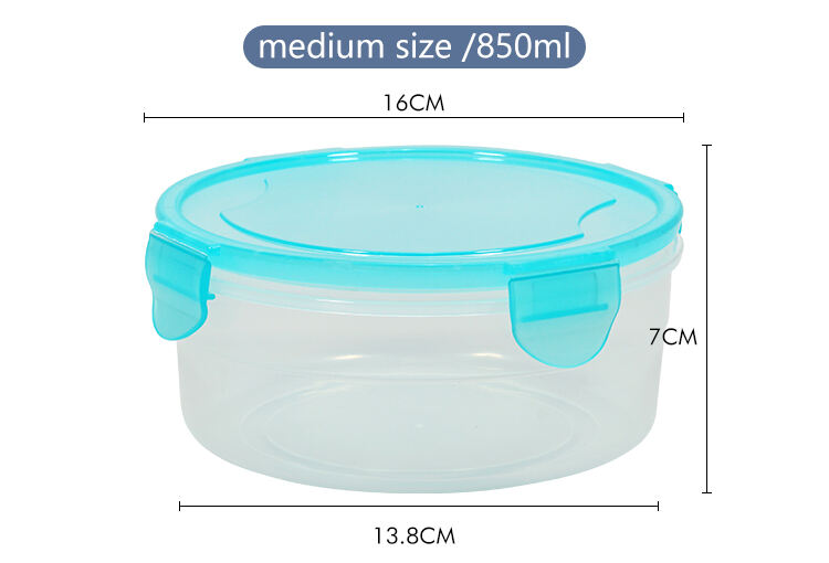 ITEM NO.3018 Factory 3 Piece Set Airtight Bpa Free Refrigerator Organizer Bins Eco Friendly Microwave Safe Plastic Food Storage Containers supplier