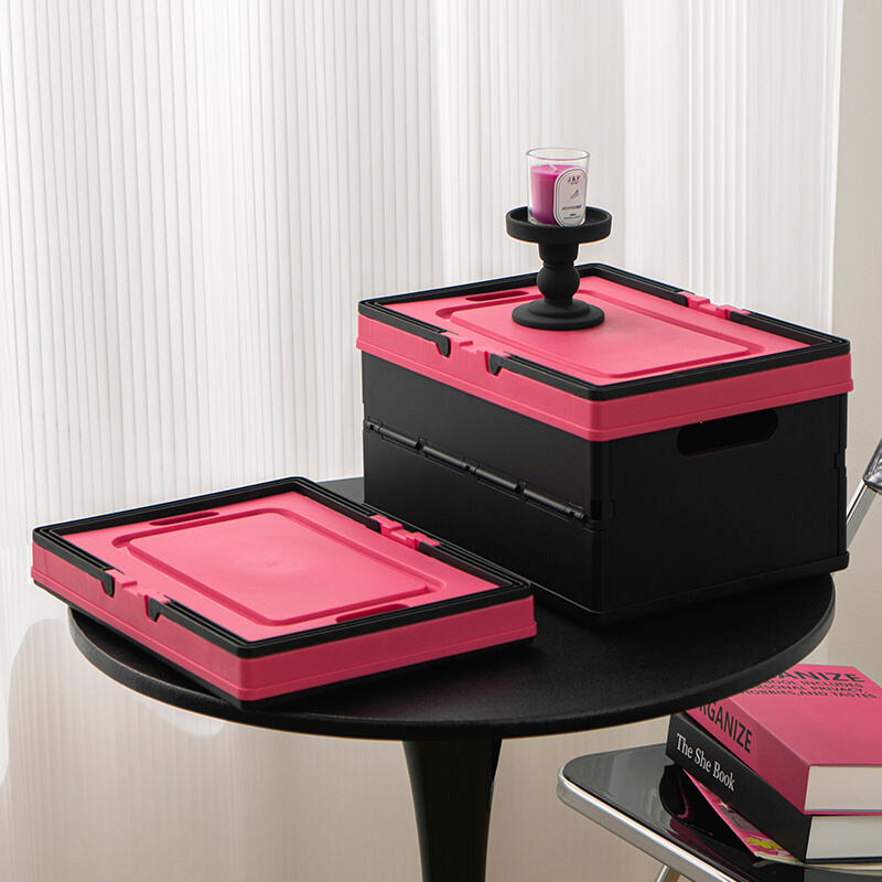 Upgrade your storage game with our collapsible boxes and lids.