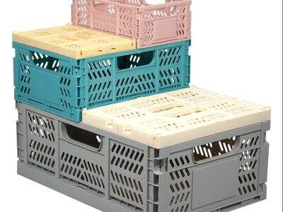 The foldable storage basket is a versatile and convenient storage solution for any home