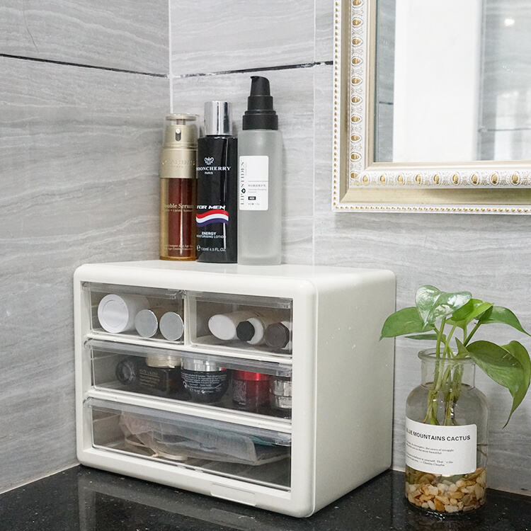 Transform your bathroom into a spa sanctuary with a skincare organizer