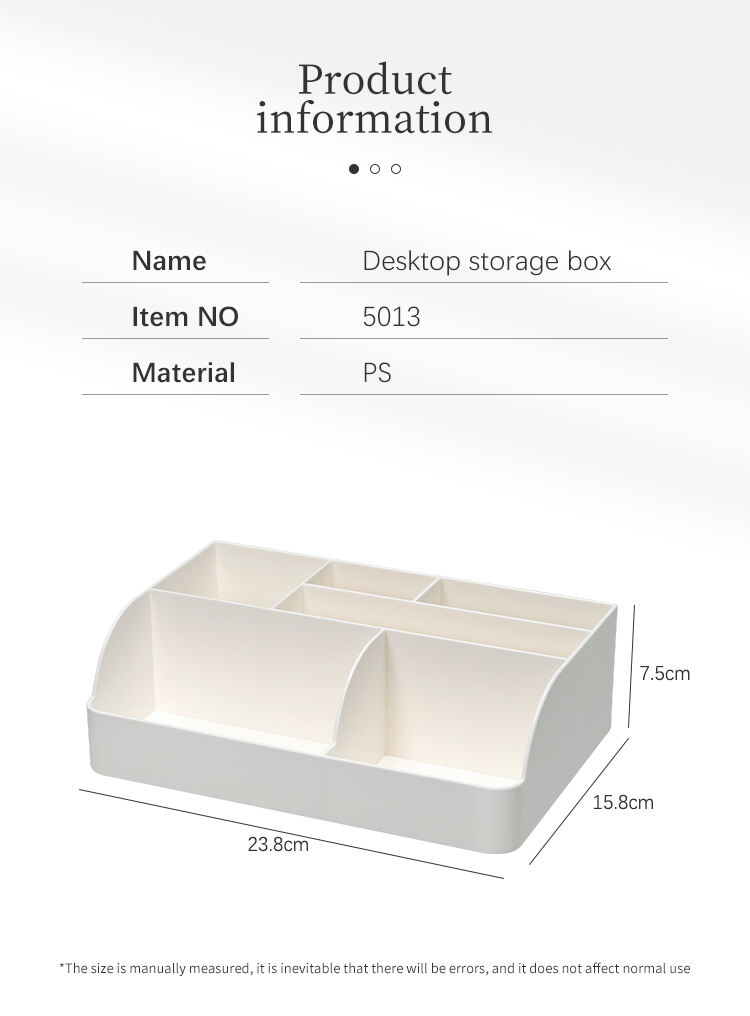 ITEM NO.5013 A Factory Desktop Desktop Drawer Container Container Plastic Cosmetic Storage Box Office Desk Organizers کارخانه