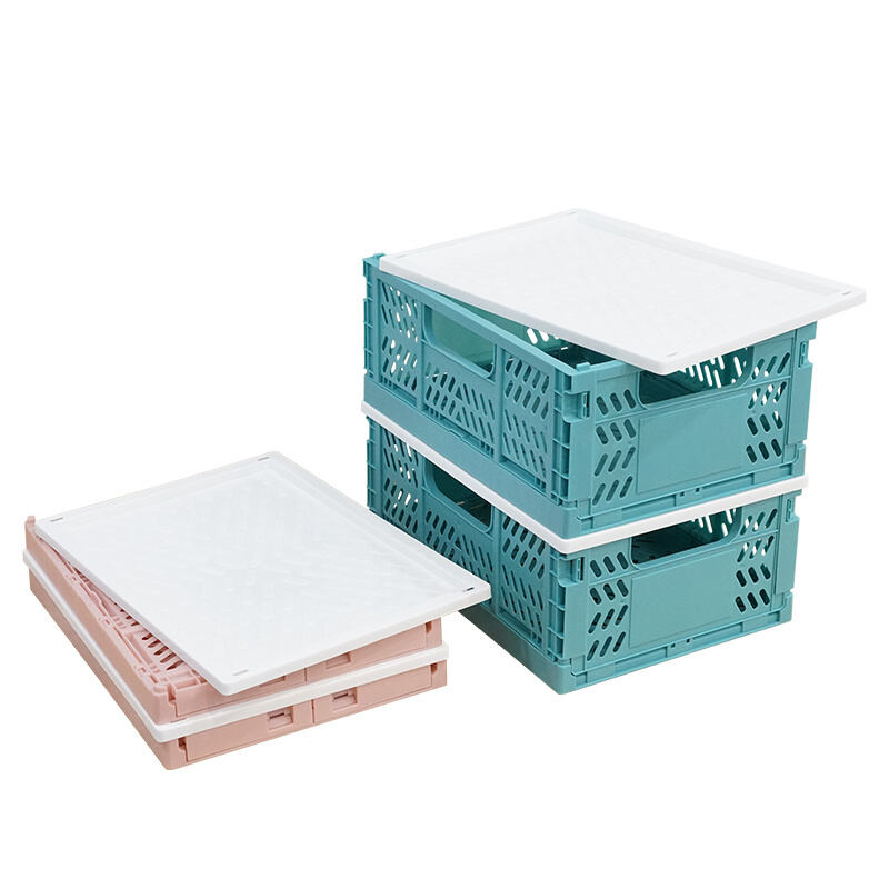 Contain clutter with our collapsible storage boxes.