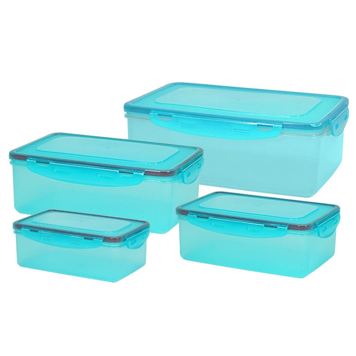 Håll din kylskåp ordnad och prydlig med dessa staplbara containrar