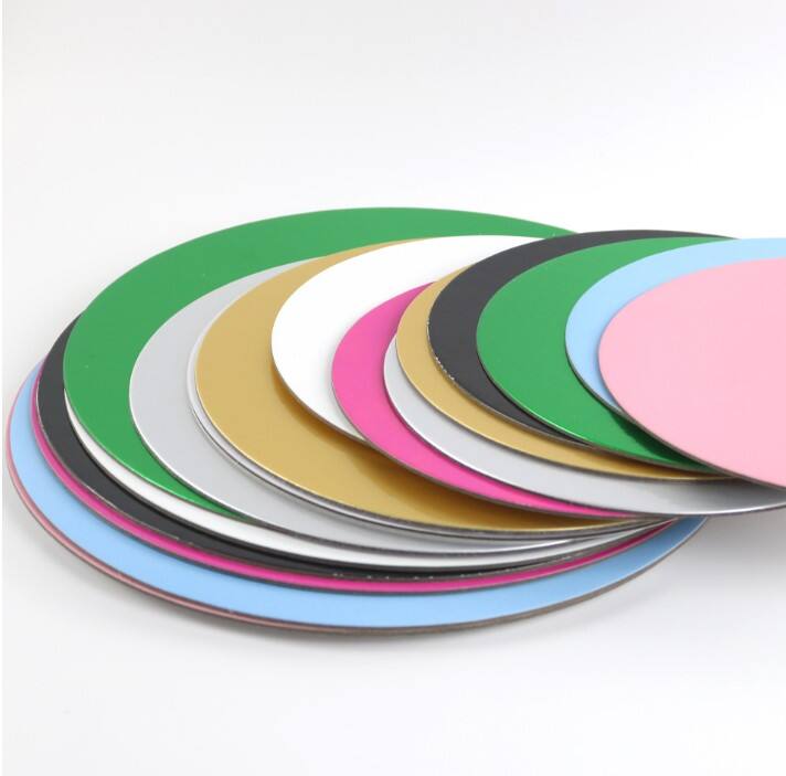 Reusable round Cake Board in 4 6 8 10 12 Inches Golden Cake Base Corrugated Paper for Cake Available in Stock factory