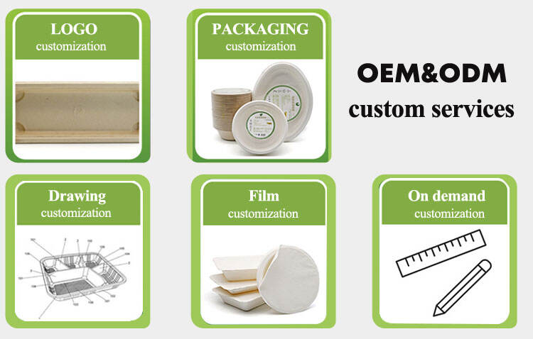 Eco-Friendly Disposable Biodegradable Paper Oval Plates for Food or Fruit supplier