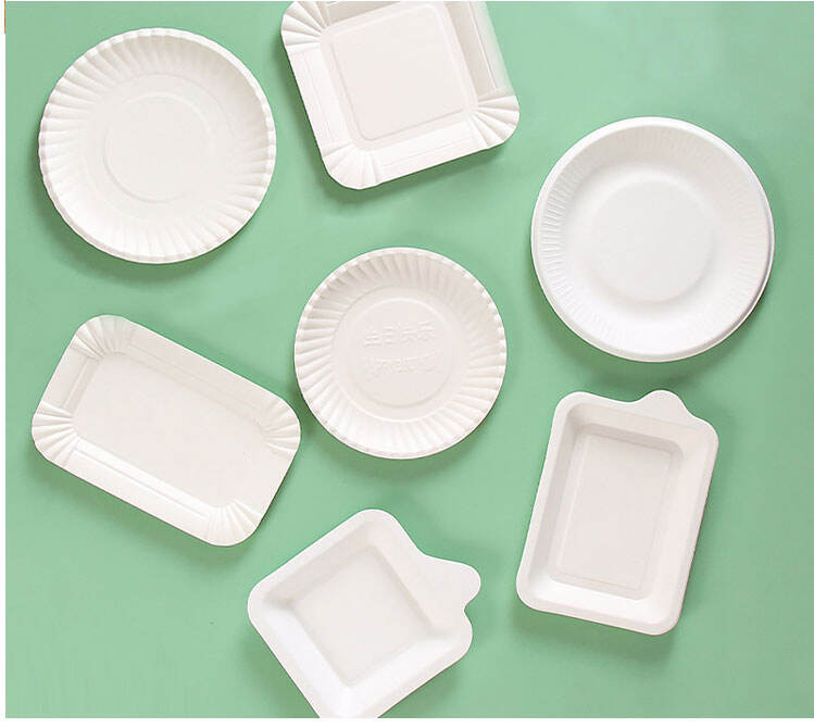 Eco-Friendly Disposable Biodegradable Paper Oval Plates for Food or Fruit supplier