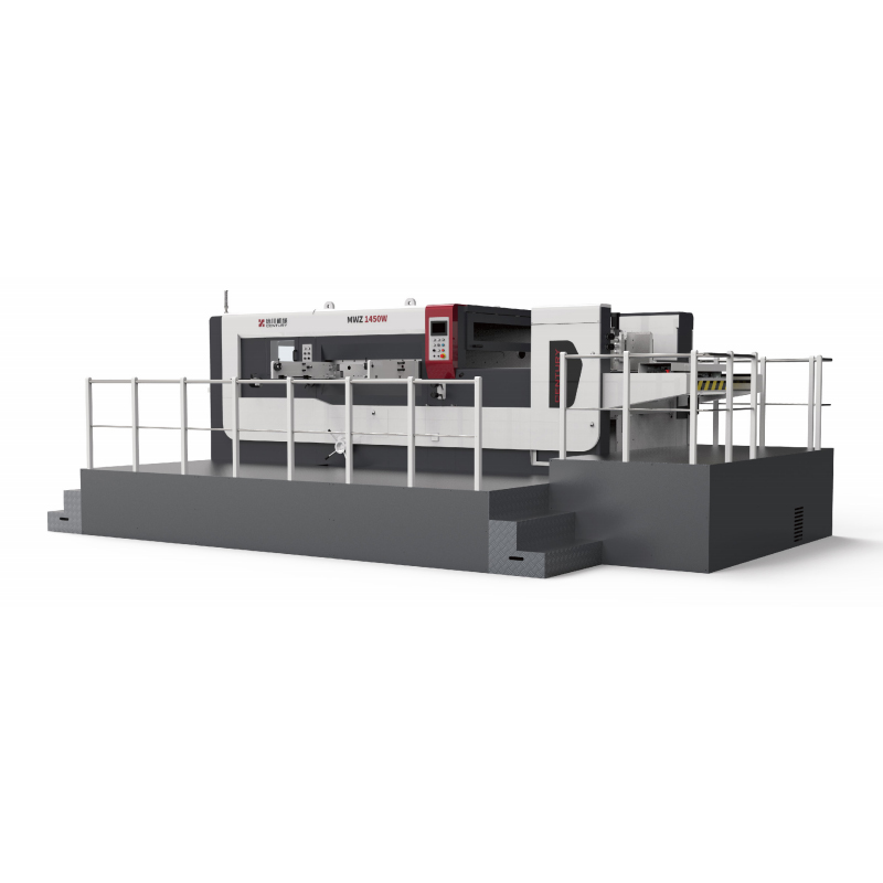 automatic flat bed die cutting machine MWZ1450W box cutting machine and die cutting machine for paper factory