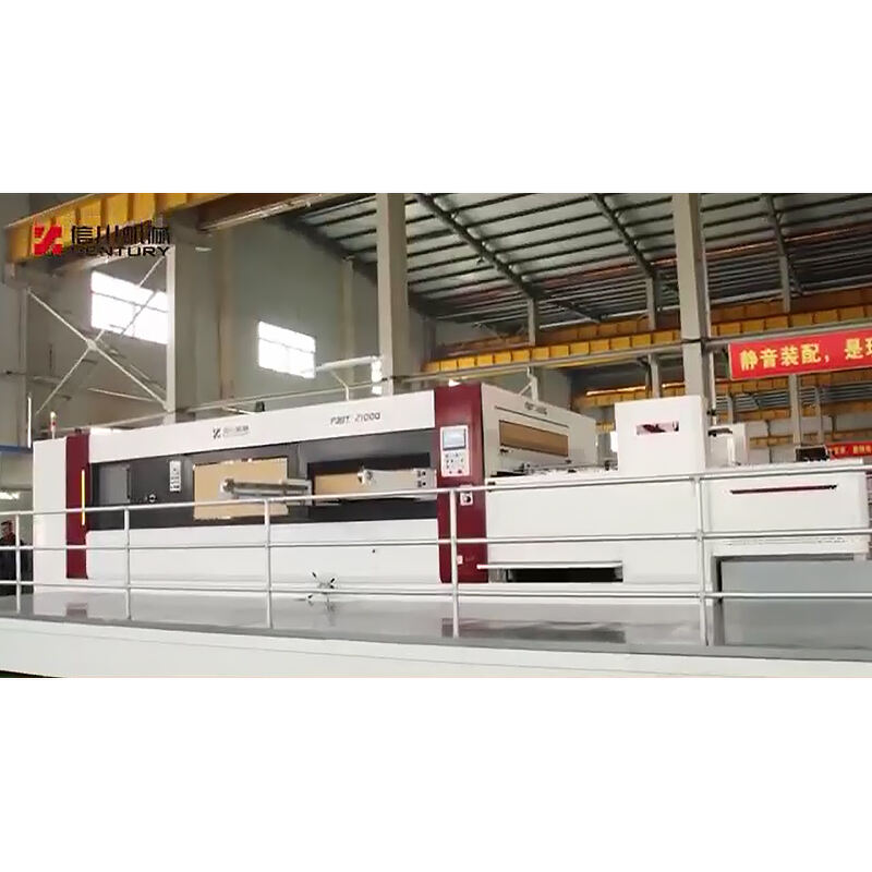 Flat bed die cutting machine MWZ2100Q die cutting machine automatic and carton cutting machine supplier