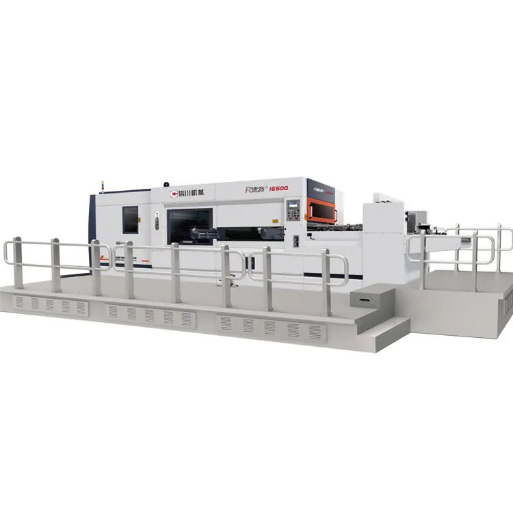 die cutting machine automatic 1450Q flat bed die cutting machine and DIE CUT factory