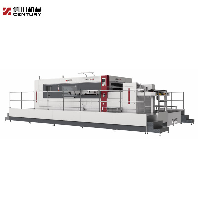 pp sheet press machine MWZ1670QZ die cutting machine automatic for box carton with die cutter machine manual for corrugated manufacture