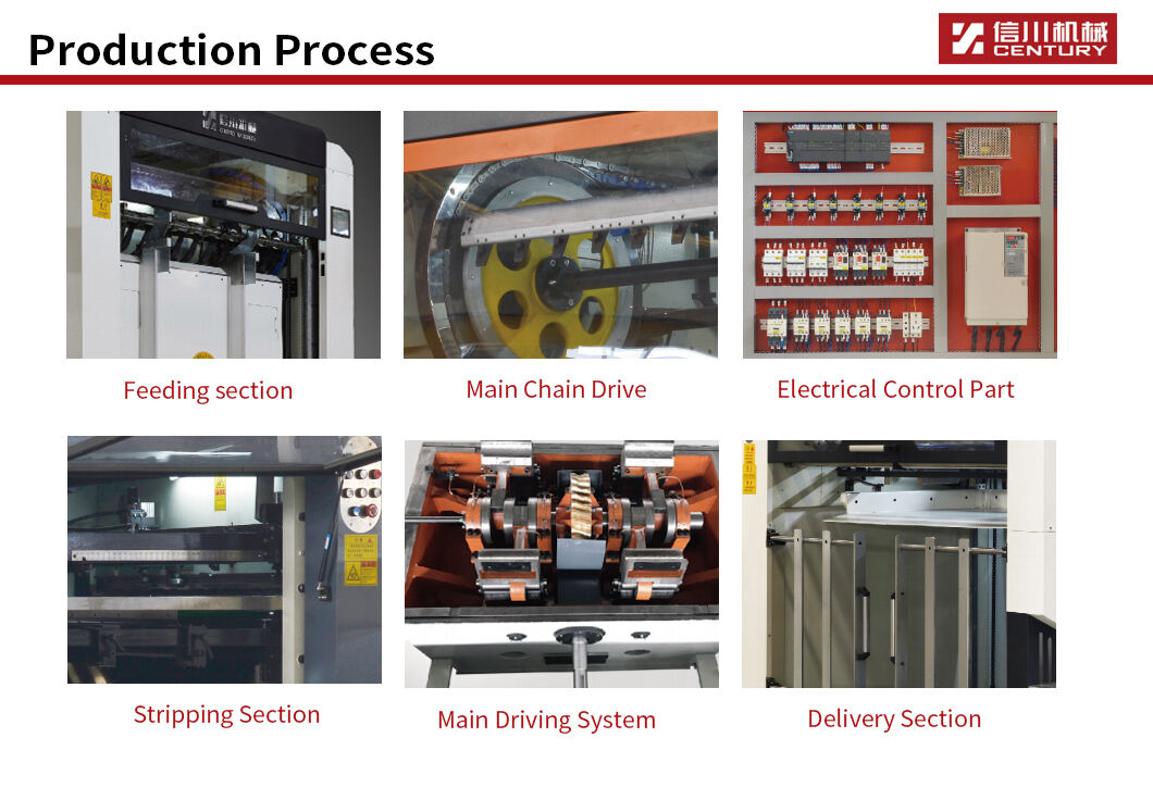 flat bed die cutting machine MWB2100 Semi-automatic die cutting machine with stripping section and box cutting machine manufacture