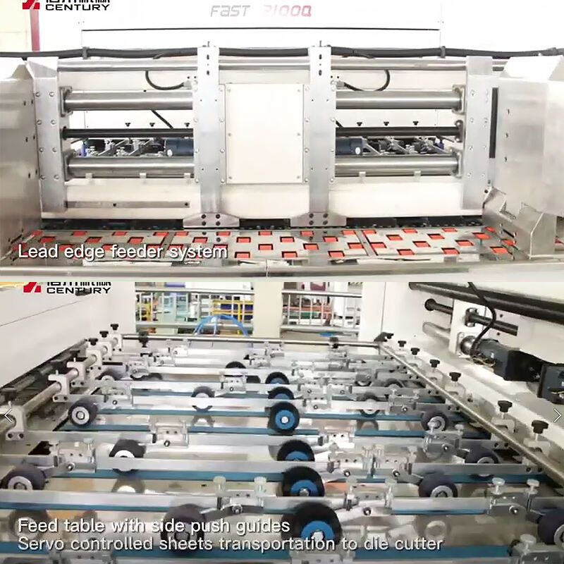 Flat bed die cutting machine MWZ2100Q die cutting machine automatic and carton cutting machine factory