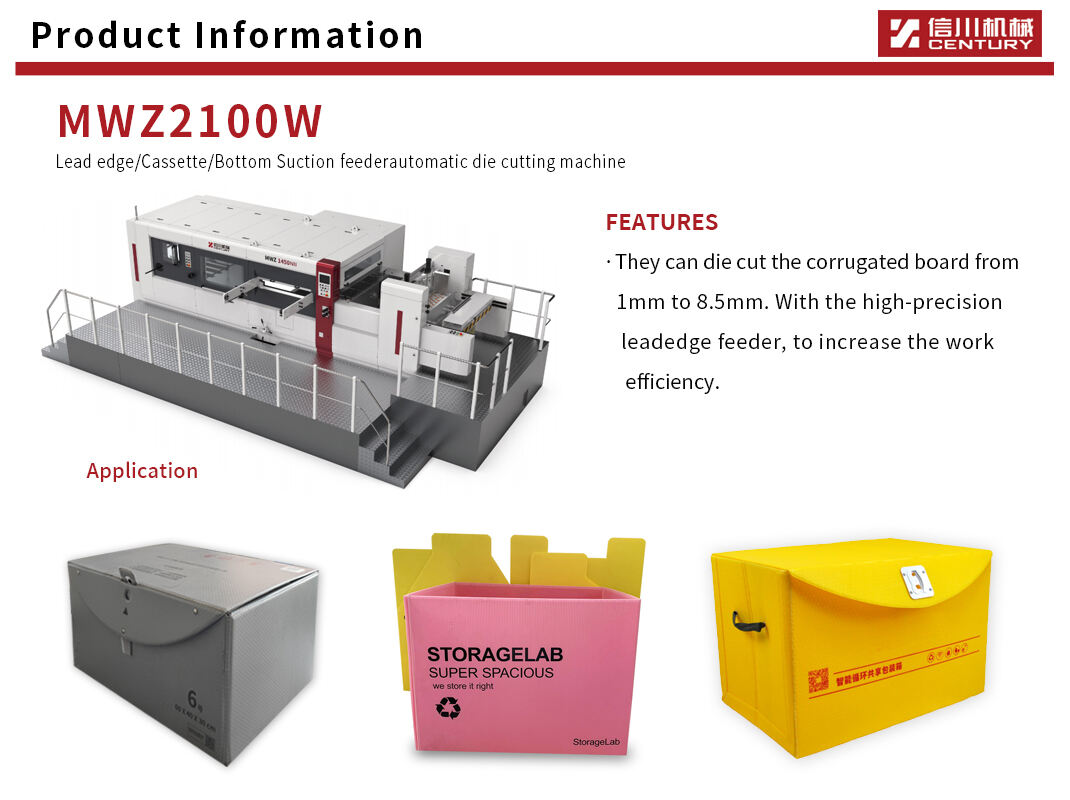 die cutting machine automatic MWZ2100W carton cutting machine and flat bed die cutting machine manufacture