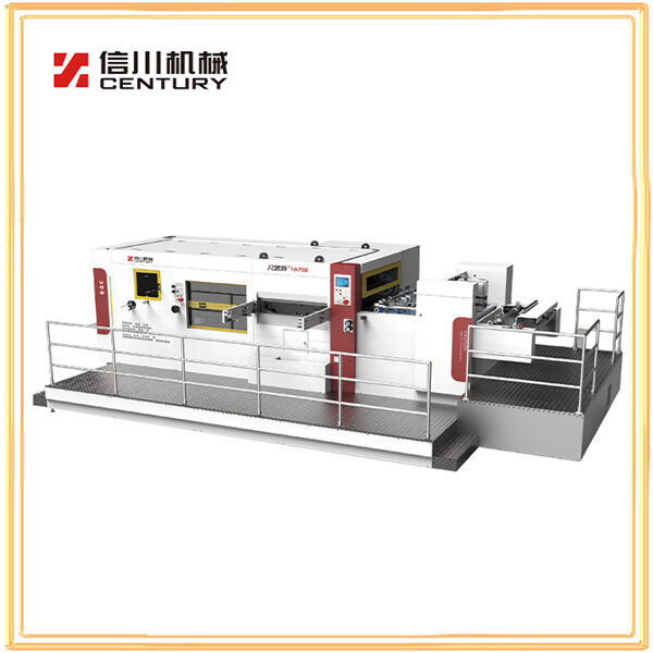 Advanced Technology for Streamlined Die Cutting with Auto Platen Die Cutter.