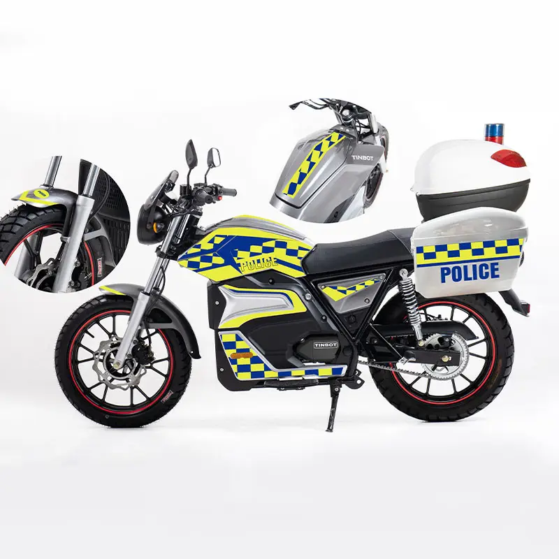 Durable Police Electric Motorcycle: Created for Efficiency and Dependability