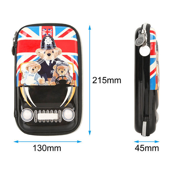 Vollkommen personalisierte Bleistiftfächern für Schüler aller Altersgruppen