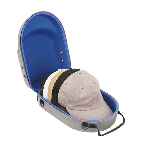 What are the benefits of using a hat case for storage?
