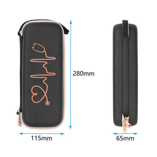 밝은 핑크색 보관함으로 스텐트스코프를 깨끗하고 안전하게 유지하세요