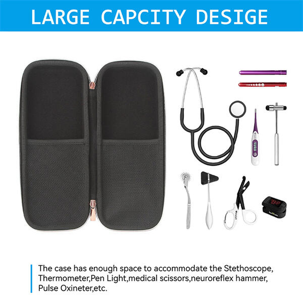 얽게 된 청진기를 작별하고 번거로움 없는 휴대를 경험하세요