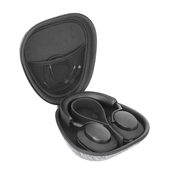 Greifen Sie bequem auf Ihre Ohrhörer zu mit einer praktikablen Lösung für einen drahtlosen Fall.