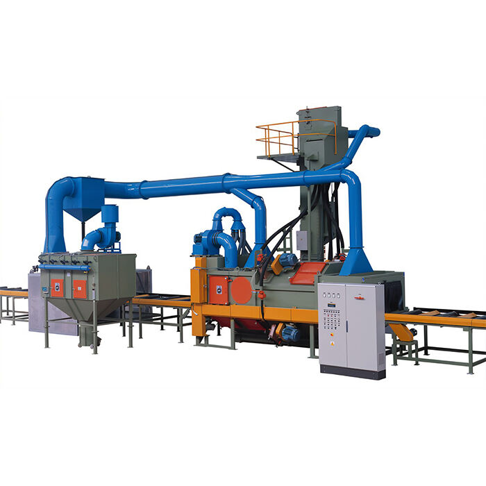 Cheap Integrated Steel Beam Industry Abrasive H Beam Type Shot Blasting Machine For Wire supplier