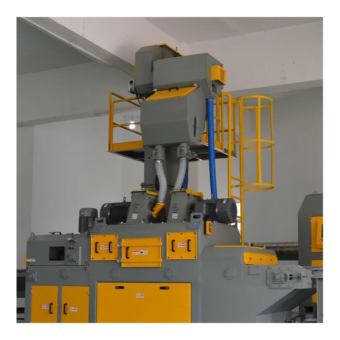 Cheap Integrated Steel Beam Industry Abrasive H Beam Type Shot Blasting Machine For Wire factory