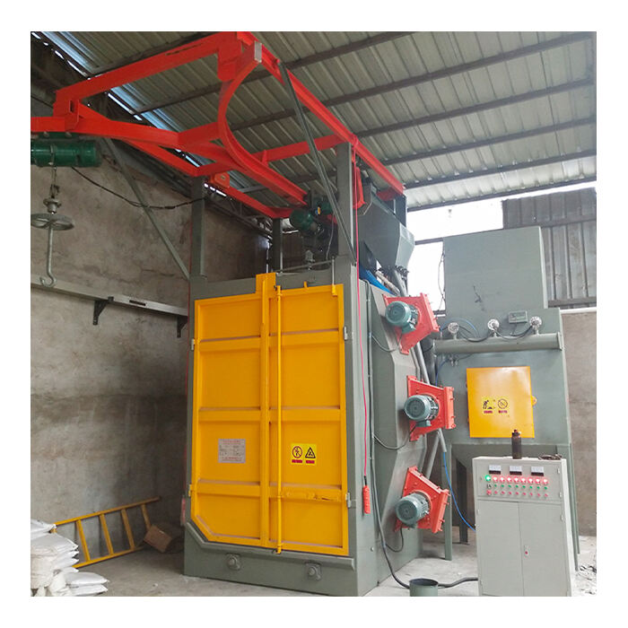 Whole Sale Automatic Metal Surface Hook Shot Blasting Machine For Cleaning Metal manufacture