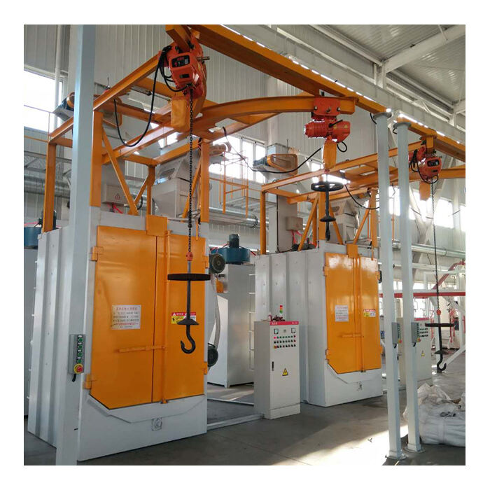 Whole Sale Automatic Metal Surface Hook Shot Blasting Machine For Cleaning Metal supplier