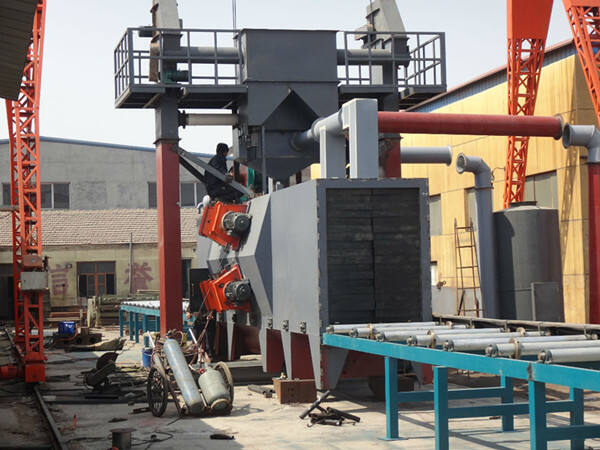 H Steel shot blasting machine