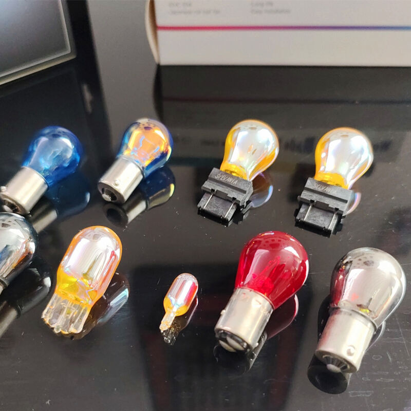 S25 3157 7440 W5W Blue Amber Red Auto Bulbs