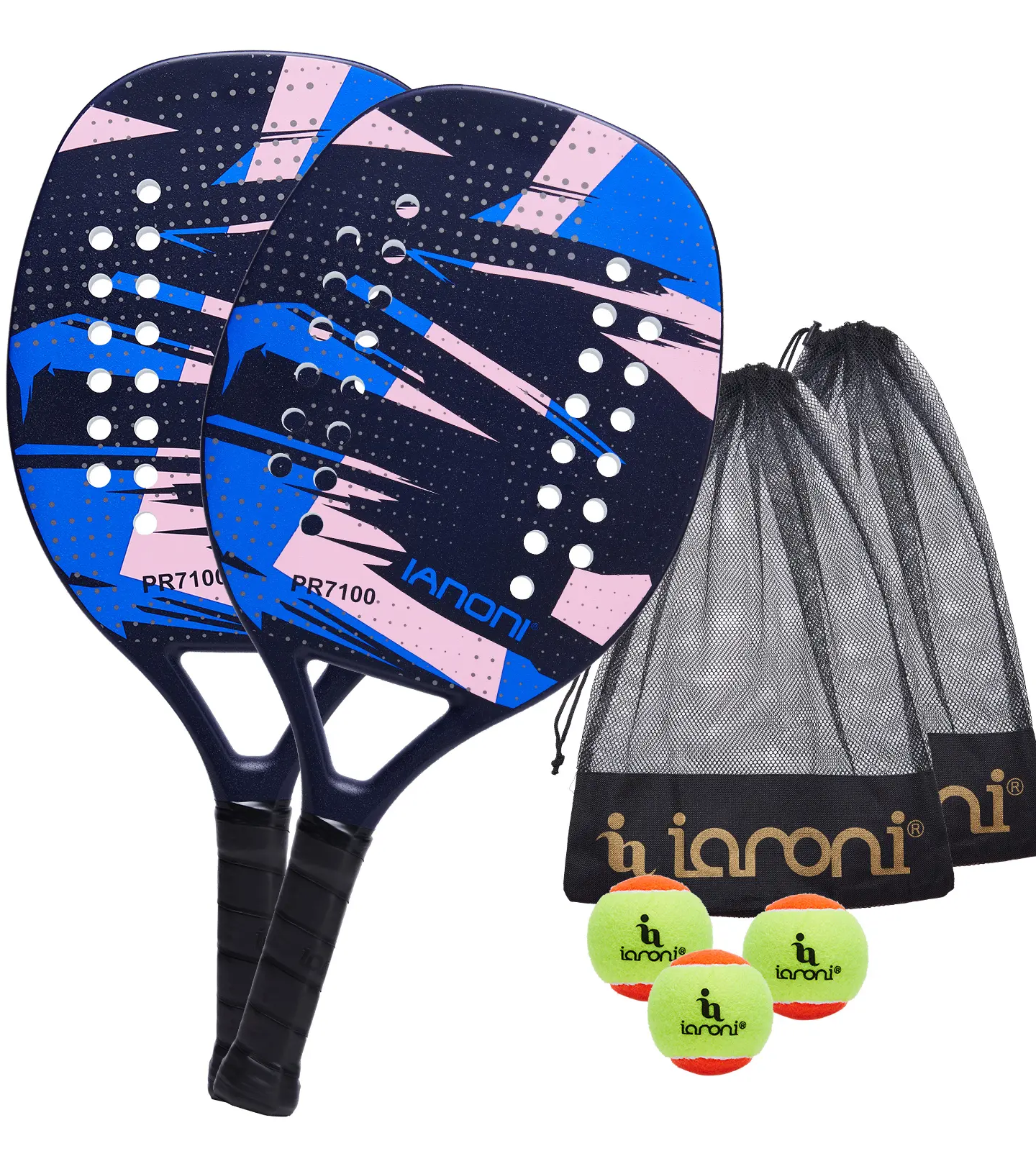 Customizable Beach Tennis Set for Personalized Play