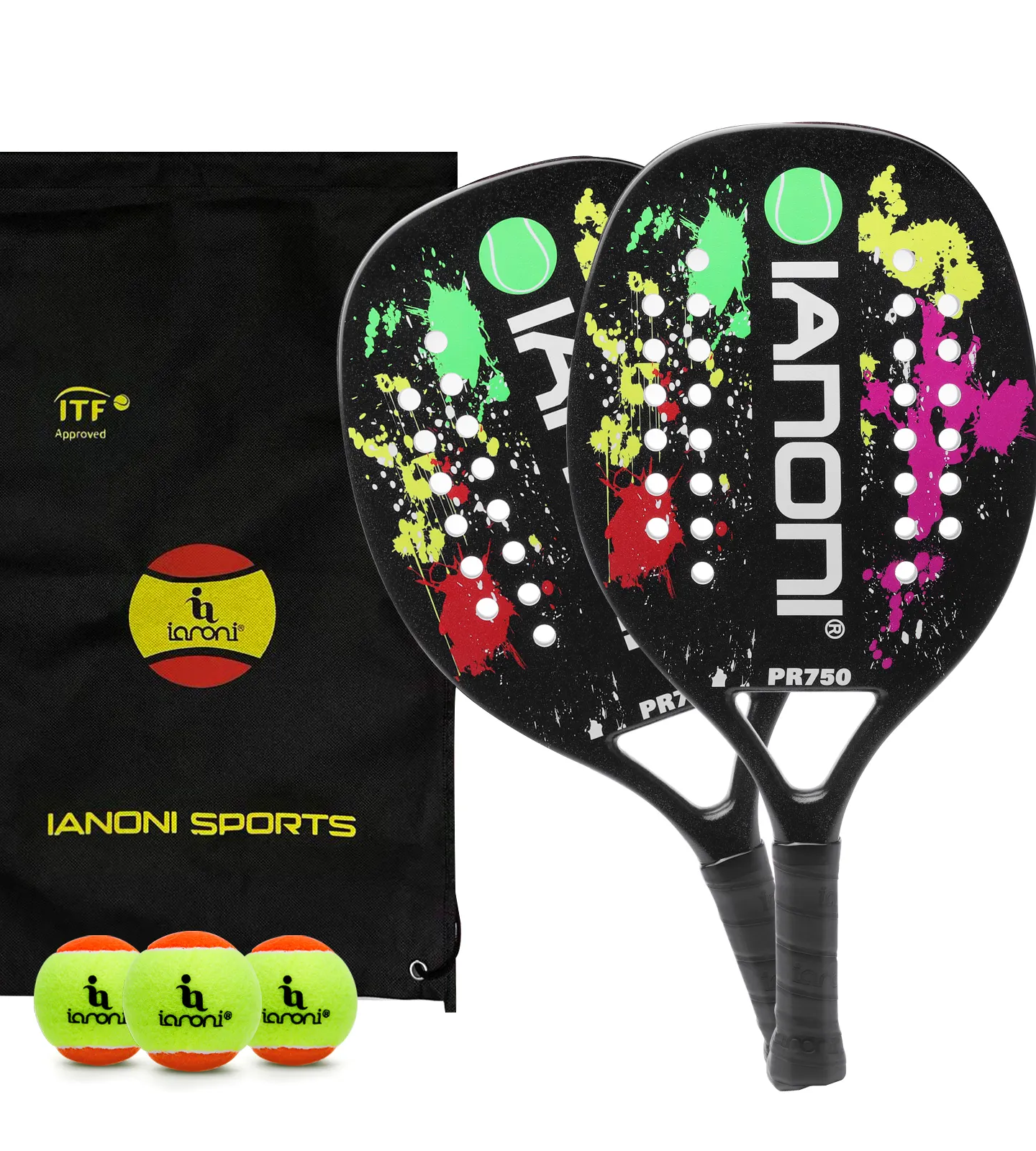 Professional Beach Tennis Set by Caston Sports