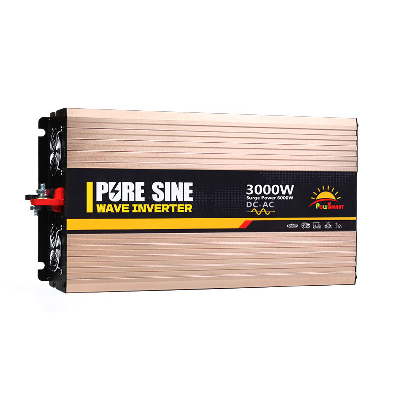 Powsmart-3000W DC 12V 24V 48V AC 110V 220V měnič napětí  