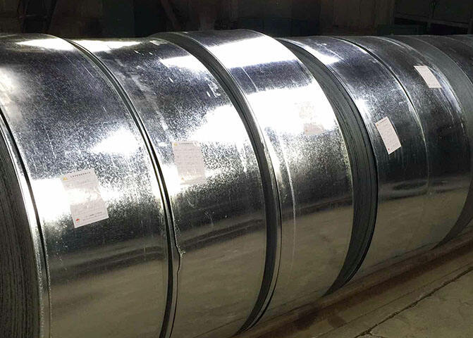 Processing technology and application of galvanized strip steel