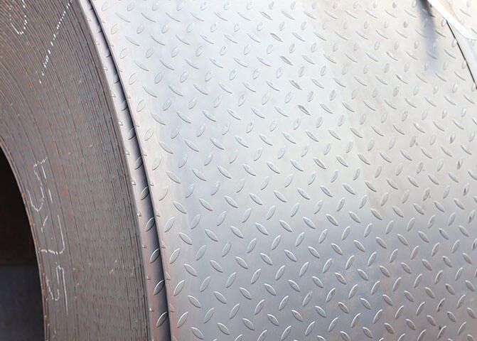 Take a look at Steel Checkered Plate!