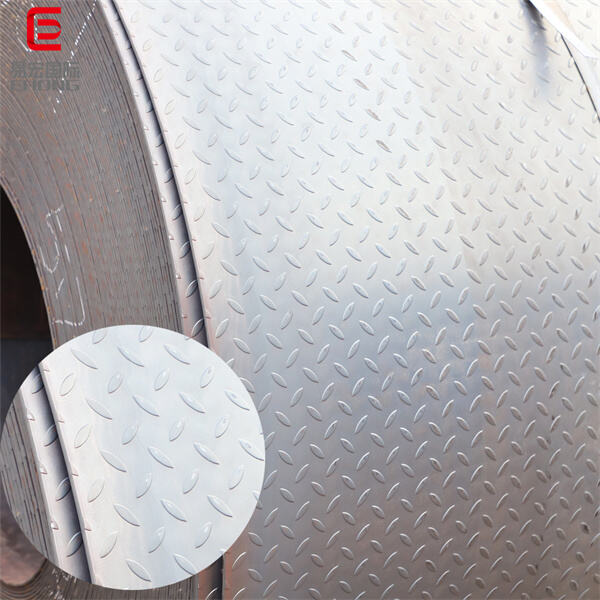 Versatile checker steel plate applications for industrial and commercial use