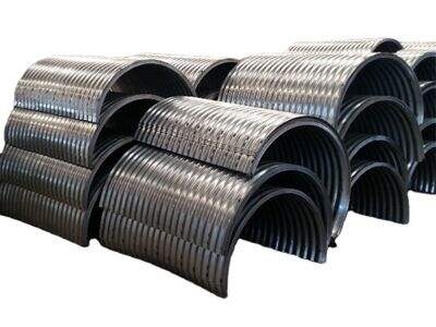 What are the unique features of corrugated pipes compared to other types of pipes?