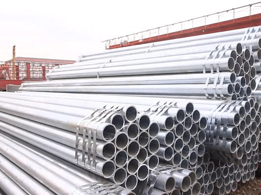 Galvanized round pipe