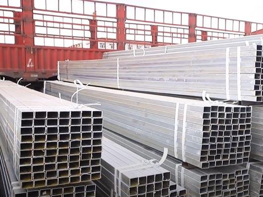 Galvanized square tube