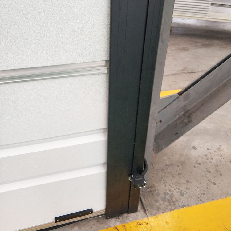 Electric Insulated Industrial Folding Shutter Stacking Door for Factory and Workshop details