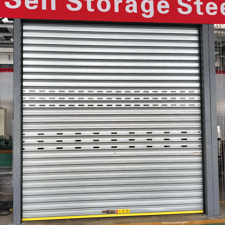 Warehouse supermarket subway industrial electric roll up door factory