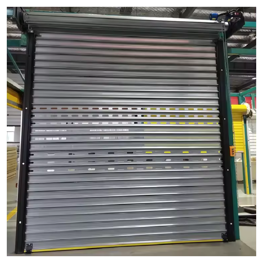 Wholesale Self Storage Industrial Manual Steel Roller Shutter Door Automatic Steel Roll Up Doors details