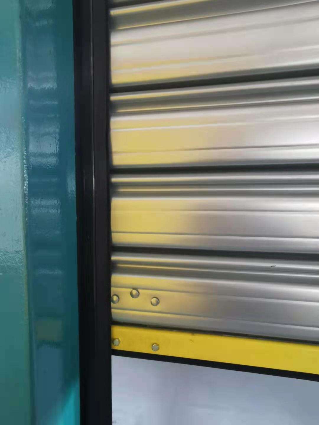 Industrial Wind-Proof Automatic Steel Material Security Roll Up Door Aluminium rolling shutter door supplier