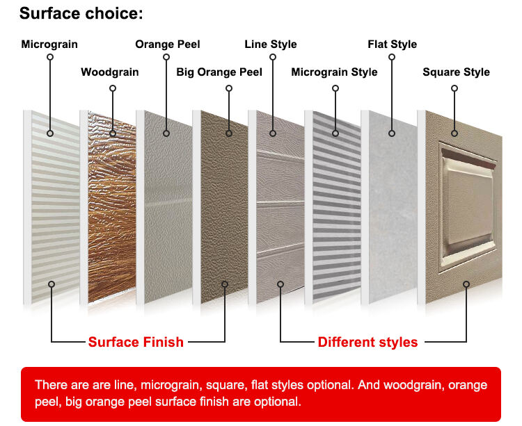 Automatic Control Overhead Wood Looking Stacking Garage Door With Sealing Strip manufacture