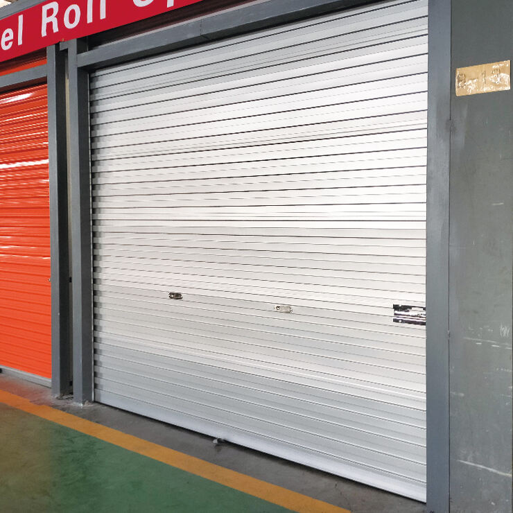 High tech self storage steel rolling shutter door with anti-theft and wind resistance performance manufacture