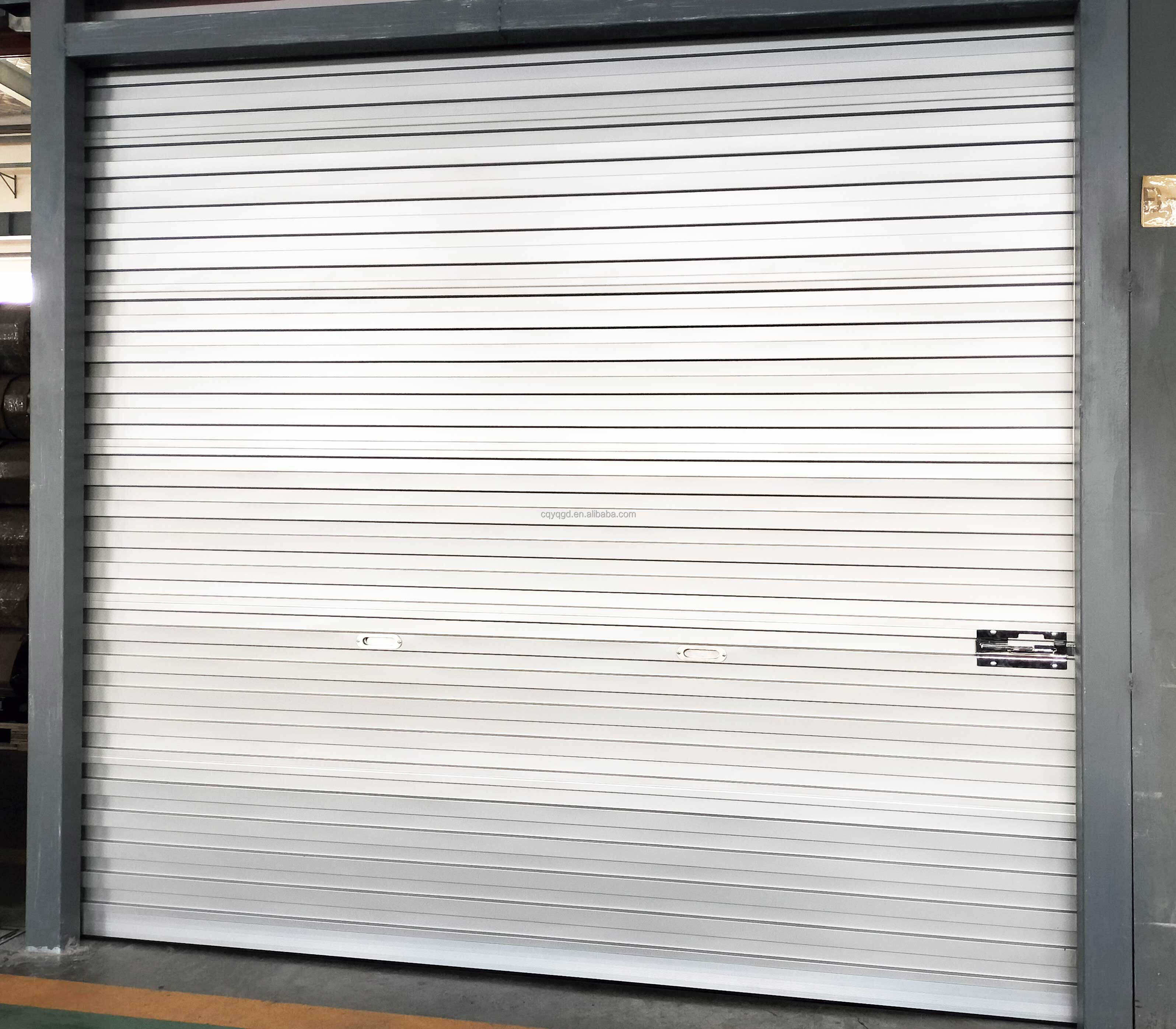 Automatic Self Storage Steel Roller Shutter Roll Up Door factory