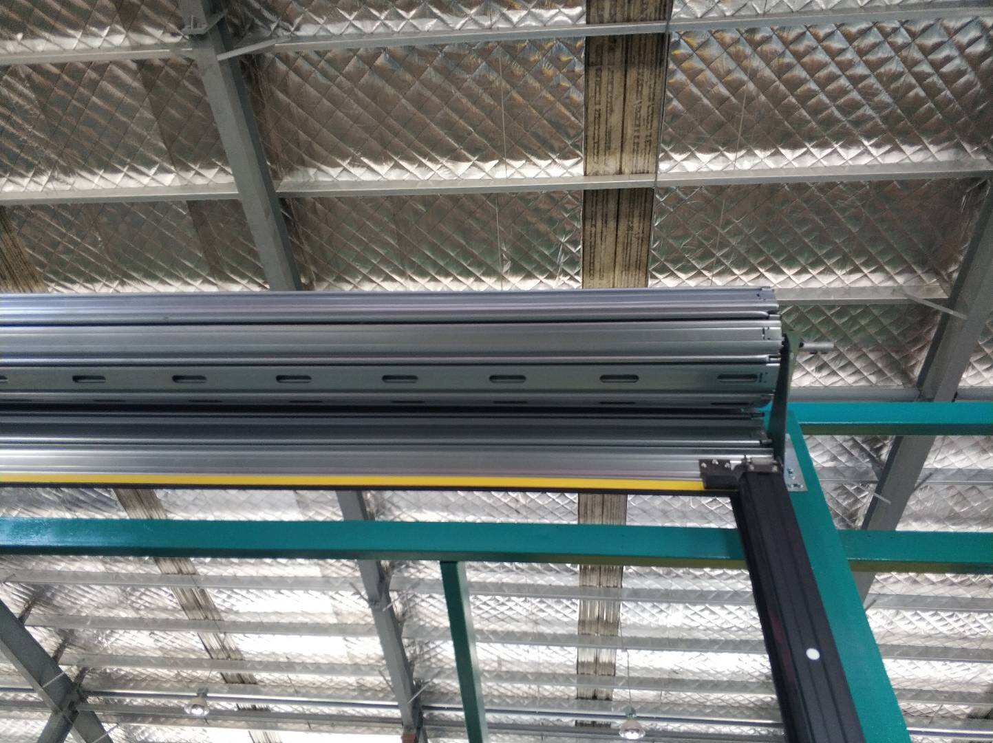 Industrial Wind-Proof Automatic Steel Material Security Roll Up Door Aluminium rolling shutter door details