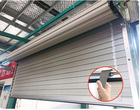 PU foam insulated High Quality Automated Manual  Lift Aluminum roller Shutter door factory